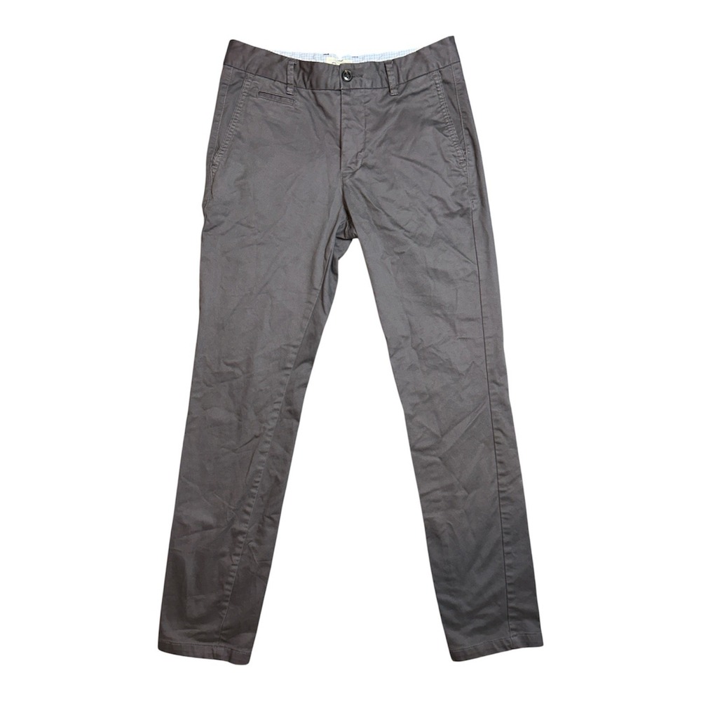 Perk Gray Slim And Straight Chino Pants Men's 30X32‎